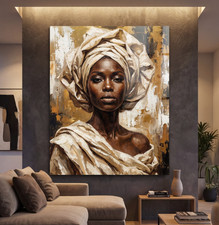 Abstrakter Porträt einer