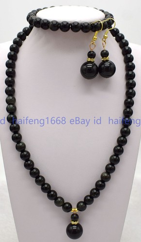 8mm natürliche schwarz - 8mm,