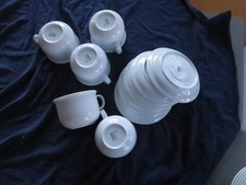 Thomas Trend weiß 5 Cappuccinotassen ca. 0,4 l 1. Wahl