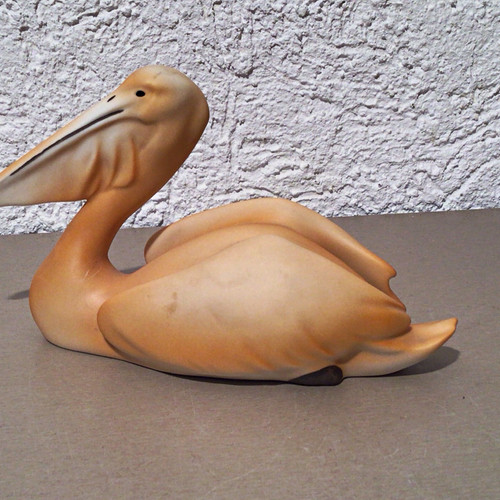 Kaiser porzellanfigur schwan - porzellanfigur,