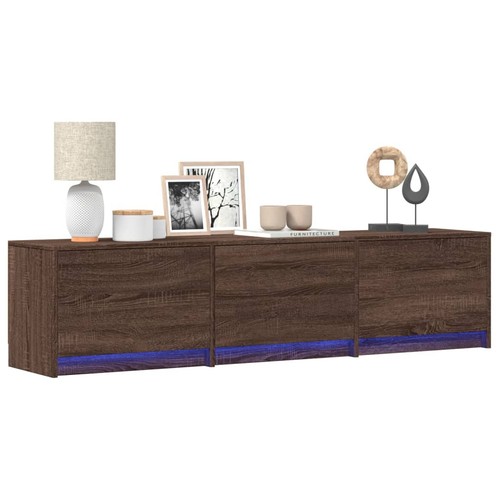 Schrank mit led lowboard - schrank,