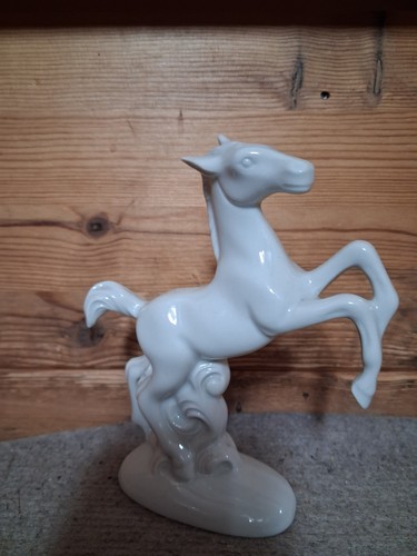 Porzellan pferd carl scheidig - porzellan,