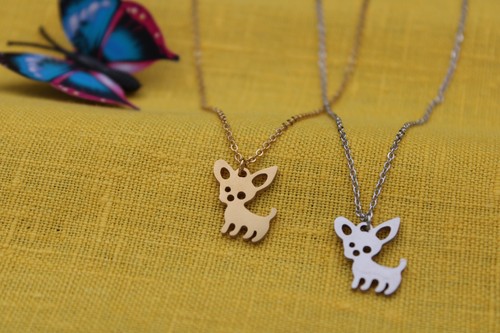 Halskette hund tier damenkette - tier,