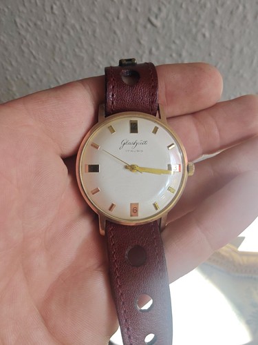 Vintage glashütte rubis - glashütte, 17