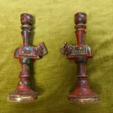 2 Vintage Kerzenleuchter