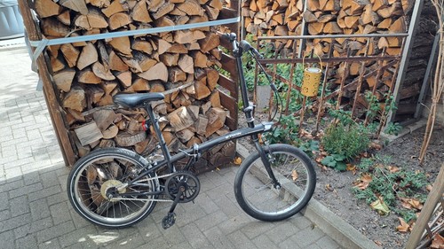 Klapprad faltrad schwarz - /,