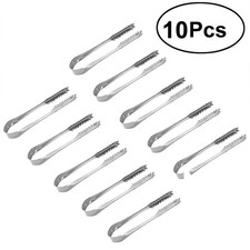 Edelstahl Eiszange x10 Eimer