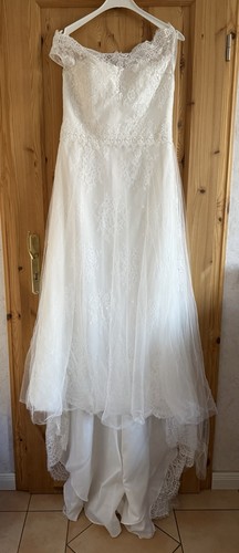 Brautkleid linie größe 42 - brautkleid, a-linie,