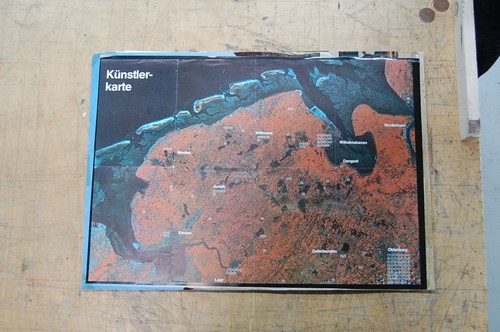 Plakat künstlerkarte - plakat,
