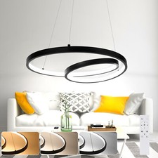 Pendelleuchte Esstisch Hängelampe LED: 40CM Hängend Lampe Dimmbar  34W