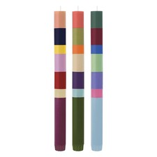 Remember Stabkerzen-Set Osaka - 3 Stück - ohne Deko - Kerzen - H 26 cm - Ø 2.2