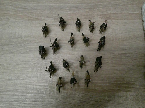 Modellfiguren millitär - millitär, h0