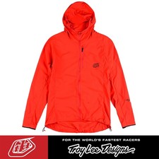 Troy Lee Designs MTB Drift Wind Breaker Trail Jacke - Fire Orange