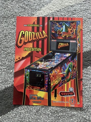 Godzilla pro stern pinball - godzilla,