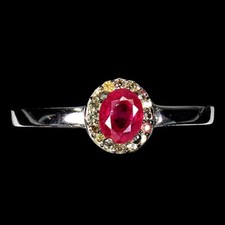 925 Sterlingsilber Ring Oval