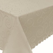 TISCHDECKEN BÜGELFREI  STOFF