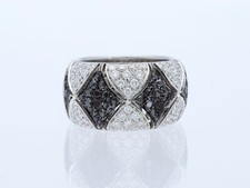 Top Preis Juw. Vanity Ring 1,50 ct. Brillanten Diamanten 750 Gold 18 Karat deta