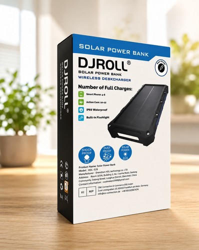 Wireless solar powerbank - solar,