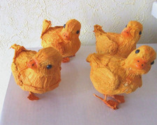 4 x Osterküken  Figur