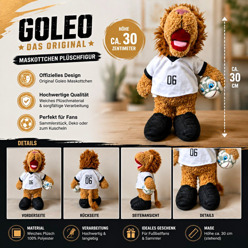 Goleo löwe - goleo,