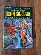 John Sinclair 1. Auflage Band  15,  Der siebenarmige Tod  Guter Zustand