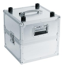 ROADINGER Platten-Case Profi ALU 50/50 glatt 100LPs