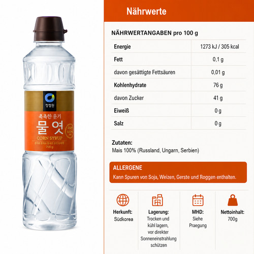 Daesang maissirup 700g - maissirup,