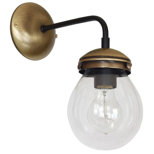 Wandleuchte altmessing e27 - wandleuchte,