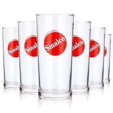 6x Sinalco Softdrink Glas