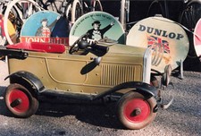 alte Seifenkiste Foto ca. 10 x 15 cm Sammlungsauflösung - hd5864c