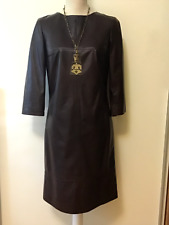 Lederkleid. Elegance Paris. 36. Braun Neuwertig