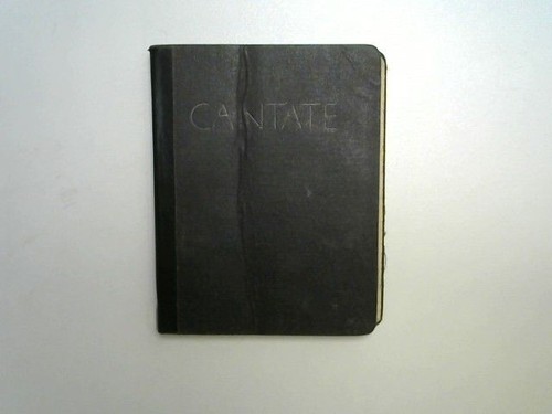 Cantate mehrstimmige lieder - cantate,