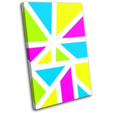 Colourful Abstract Pop Collage