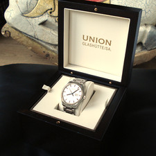 UNION Glashütte Belisar Automatik D002.462 A Armbanduhr + Box  41 mm Herren Uhr