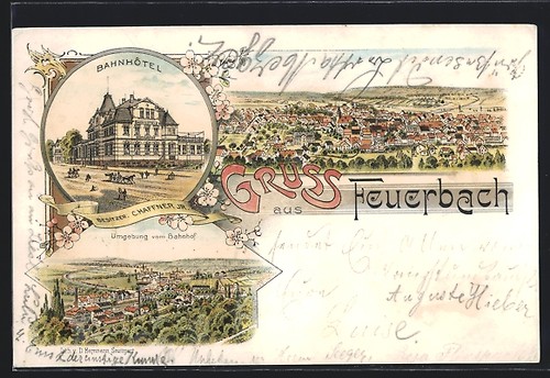 Lithographie feuerbach - lithographie,