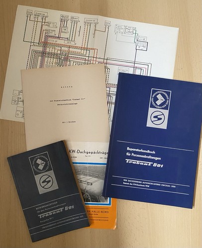 Trabant 601 reparaturhandbuch - trabant,