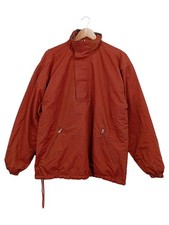 Le Frog Leichte Jacke Herren Rot Outdoor Strukturmuster Gr. 50/L Polyester