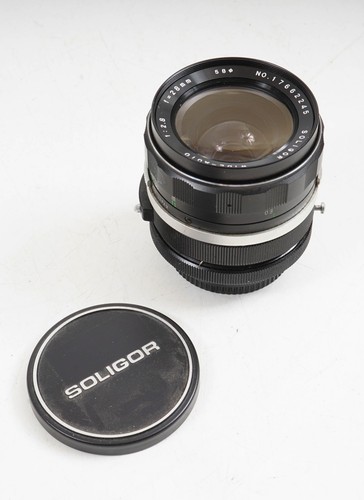 Soligor wide auto 28mm 8 - 28mm, f/2.8