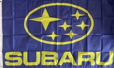 Subaru fahne blau - fahne, impreza