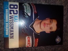 Kai Wissmann Autogrammkarte Dresdner Eislöwen Eisbären Berlin  Signiert