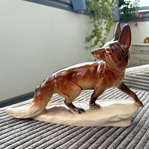 Keramik fuchs figur - fuchs,