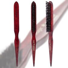 Toupierbürste Wildschweinborsten Toupierkamm Hochsteckfrisur Volumenbürste Profi