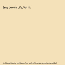 Ency Jewish Life, Vol III, Yad
