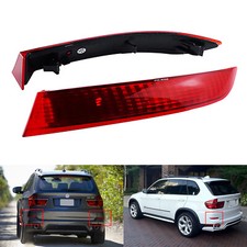 2x Rot Stoßstange Reflektor