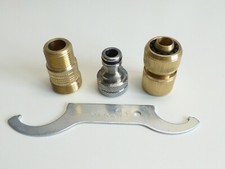 Reinigungsadapter Zapfanlage mit Zapfhahn 28mm 30mm Reinigungsset Hahnschlüssel