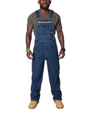 Herren Latzjeans Overall Denim