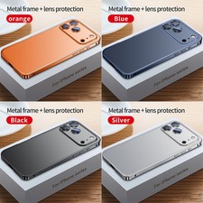Alu-Rahmen + Metall Case für iPhone 17 Pro Max | Stoßfest, Elegant DE