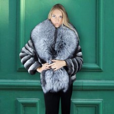 Winter Frauen Chinchilla Real