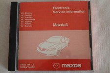 Mazda 3 - Werkstatt-Handbuch auf CD "03-2005" Reparaturanleitung auf CD