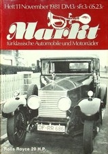 1) Oldtimer Markt 11/1981 -